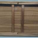 Solidith Acacia Wooden Breakfast Tray, Bed Tray with Folding Legs