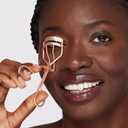 Tweezerman Rose Gold Eyelash Curler - All Eye Shapes, Eye Lash Curler Refill Pads