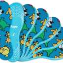 Kids Shoe Insoles | 6 Pairs Pack | Cool Design | Cut to Size | Breathable and Blister preventing | Ensuring Comfort and Freshness |Inserts for Everyday use | Kaps Offspring