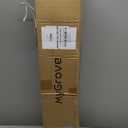 3FT Artificial Camellia Tree, 2 Pack Fake Camellia Tree Artificial Tree, Faux Floral Plants in Cement Pot, Greenery Potted Plant for Indoor Outdoor Home Office Porch Decor (Orange)