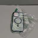 FNTCASE for iPhone 15 Pro-Max Case: Clear Magnetic Phone Cases with Screen Protector Compatible with Magsafe Slim Anti Yellowing Rugged Shockproof Protective Transparent Cell Phone Cover (B-Blue)