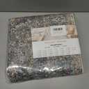 Vintage Area Rug 4x6 Black Entryway Office Washable Carpet Non Slip Bedroom Indoor Living Room Door Mat Low Pile Traditional Distressed Retro Accent Rug for Dining Room Bathroom Kitchen