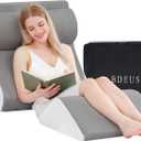 BDEUS 4PCS 25 Inch Extra Wide Orthopedic Bed Wedge Pillow Set, Memory Foam Adjustable Wedge Pillow Post Surgery for Back, Neck and Leg Pain Relief-Acid Reflux and GERD for Sleeping, with Travel Bag