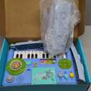 Baby DJ Table for Toddlers 1-3, Baby Musical Piano Toys 6-9-12-18 Months Toddler Activity Learning DJ Mixing Table with Music & Light Educational Toy for 1 Year Old Boy Girl First Birthday Infant Gift
