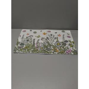 HEIFAM Wildflowers Spring Pillow Cover 12x20 in, Floral Pillow Covers, Summer Rectangular Pillows Cases, Spring Decorations for Home Living Room Bedroom Couch Sofa Pack of 2