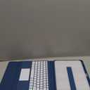 Harvopu Compatible for iPad 11th 10th Generation Case with Keyboard, Folio Cover with Pencil Holder, Multi-Touch Trackpad, 7 Color Backlit, Detachable Keyboard for iPad (A16) 11th/10th Gen (Navy Blue)