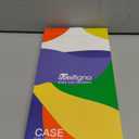 Meifigno Designed for iPhone 17 Pro Max Case 6.9", [Glitter Card & Wrist Strap] [Compatible with MagSafe] [2X HD Screen Protectors] Surround Raised Lens Protection for 17 ProMax Case, Deep Purple