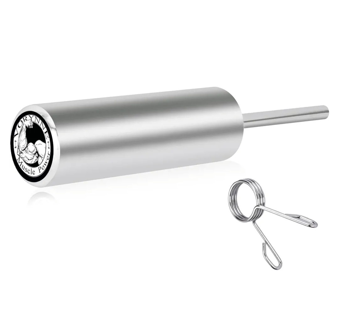 Weight Stack Pin Extender for Gym Cable Machine & Home Gym, Ø 8 mm/Ø 10 mm, Allowing Additional Olympic Weight Plates, Made of Durable Steel for Secure and Long-Lasting Use