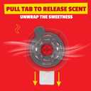 Chupa Chups Cherry Car Air Freshener Vent Clips - Cute Car Accessories, Long Lasting Freshies Vehicle Scents Air Freshener for Women, Area Deodorizer Odor Eliminator New Fresh Smell, 2 Count