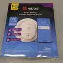 Kidde Smart Smoke and Carbon Monoxide Detector, Ring App Enabled for Real-Time Notifications, Hardwired Alarm, AA Backup Battery
