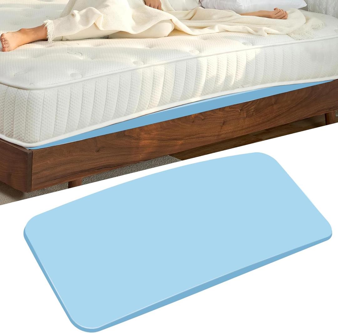 HOMBYS 60" L High Density Sagging Mattress Support, 2" Thick Foam Bed Boards for Under Mattress Corrector, Firm Pad to Fix Sinking Bed, Ideal for Sags Deeper 1"-2", (60"x24"x2") (60"L x 23"W x 2"D)