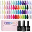 beetles Gel Polish Nail Set, 6 Colors  Uv Lamp All Seasons Gifts for Her