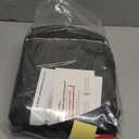 QPAU 44 Snow Tube with Backrest  Heavy Duty Inflatable Sled 500 lbs Capacity with Cover, Handles & Tow Rope, Snow Tubing Sleds for Kids & Teens, Portable Air Sled with Fast Valve (Blue)