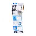 Whaline Christmas Direct Thermal Labels Stickers Red Green Xmas Patterned Rectangle Self-Adhesive Printer Decals for DIY Candle Name Tag Logo Design, 500 Pcs