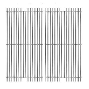 Shengyongh SS54911(2-Pack) 23 1/4" Stainless Steell Grates Replacement for Viking VGBQ 30" T Series, Viking VGBQ 41" T Series, Viking VGBQ 53" T Series,VGBQ300T,VGBQ0302T