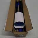 Cobweb Duster with Pole, 4ft Stainless Steel Pole Cobweb Brush with Medium-Stiff Bristles for Walls Beams Shelves Iight Fixtures and Window Screens (4 Foot (Pack of 1))