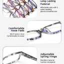 JOLISU Reading Glasses for Women Men - 5 Pack Ladies Fashion Readers Computer Eyeglasses W/Spring Hinge - Blue Light Blocking Reading Glasses Anti Eyestrain 2.25