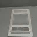 S97013662 Nutone Bathroom Exhaust Fan Cover, Bathroom Ventilation Fan Grille & Lens Compatible with Broan-Nutone Replacement for 655, 656, 657, 659, 695, HFL695, 696