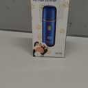 Dog Paw Trimmer, Low-Noise Dog Clippers for Grooming, 20mm-Blade Electric Pet Hair Trimmer with LED Light, Protective Cap, Rechargeable Pet Paw Grooming Clippers for Paws, Ears, Face, Jewel Blue