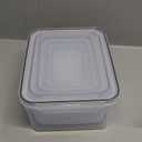 5 PCS Large Fruit Containers for Fridge - Leakproof Food Storage Containers with Removable Colander - Dishwasher & microwave safe Produce Containers Keep Fruits, Vegetables, Berry, Meat Fresh longer