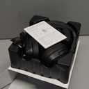 Trucker Bluetooth Headset, Wireless Headsets with Noise Cancelling Microphone, Long Battery Life Bluetooth Headphones with Detachable Earpad/Single+Dual Mode for Office/Driving/Home (Black)