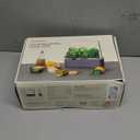 Click & Grow Indoor Herb Garden Kit with Grow Light | Smart Garden for Home Kitchen Windowsill | Easier Than Hydroponics Growing System | Vegetable Gardening Starter (3 Basil Pods Included), Grey (Gray)