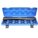 DPTOOL Inner Tie Rod Removal Tool Kit, Automotive Inner Tie Rod Tool Set with 12 Crowfoot Adapters, 1/2 Inch Drive Tube Tie Rods Tool, Suitable for Domestic & Import Cars