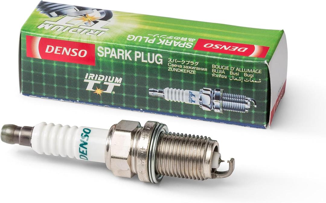 Denso (4704) IKH20TT Iridium TT Spark Plug, (Pack of 1)
