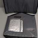 Rest-Eazzzy Cat House for Outdoor Cats, Weatherproof and Insulated Feral Cat House with Mat and Clip, Easy to Put Together, Self-warming Cat Shelter for Winter (Grey, Waterproof House-S)