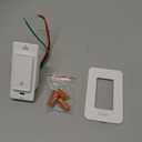 MOES WiFi Smart Light Switch No Neutral Wire, No Capacitor, No hub Required, 2nd Generation Single Live Wire Push Button, Tuya Smart Life App Remote Control Work with Alexa and Google Home, Minimum 7W