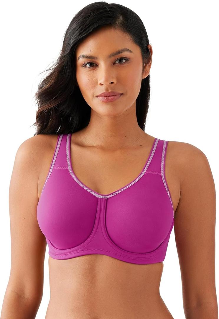 Wacoal Women's Underwire Sport Bra (36DD, Carnevale Pink)