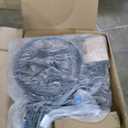 Medline Comfortable Folding Wheelchair with Swing-Back Desk-Length Arms and Swing-Away Footrests, 20W x 16D Seat