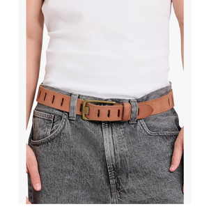 Mens Genuine Leather Casual Belt for Jeans Every Day Country Heavy Duty Work Belts with Box