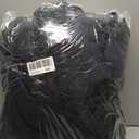 HARBOREST King Comforter Set Black - Ruffle Comforter for King Size Bed, Fluffy King Size Comforter Set for All Seasons, 3 Pieces Shabby Chic Bedding Comforter Set(1 Comforter & 2 Pillow Shams)
