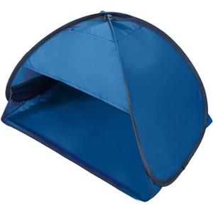 Beach Sun Shelters,Instant Sun Shade Canopy Head PopUp Canopy Automatic Shade Tent for Camping Hiking Picnic Portable Sun Shelter Windproof Waterproof with Mobile Phone Stand (Blue-Waterproof-27.5in)