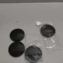 ECSiNG 4Pcs Wheel Hub Center Caps Replacement Compatible with BMW Car Conversion Wheel Centre Cover Auto Hubcaps Car Accessories Black OD 68 mm ID 62 mm