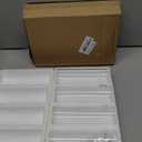 4 Pack Glass Planters, Clear, 5.9 in H x 1.85 in D, Suitable for Most Water Plants, Perfect for DIY Propagation Station, Easy to Install, Elegant and Functional