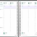 Blueline 2026 Timanager DuraFlex 5-Day Weekly/Monthly Planner, 13 Months, December 2025 to December 2026, Poly Cover, 9.0625" x 5.875", Black (C5910V.81T-26)
