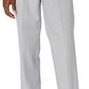 Amazon Essentials Men's Classic-Fit Expandable-Waist Flat-Front Dress Pant Size  35W*22L