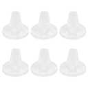 Sippy Spouts for Lansinoh Baby Bottles, Soft 100% Silicone Sippy Cup Nipples, Variable Flow, 6m+, 6 Count