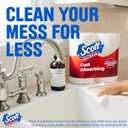 Scott Paper Towels, Choose-A-Sheet, 6 Double Rolls = 12 Regular Rolls (108 Sheets Per Roll)