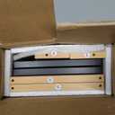 Giikin Countertop Shelf Organizer, 2 Tier Kitchen Spice Rack Organizer for Countertop, Wood Coffee Counter Shelf Organizer for Home (Bamboo, S)