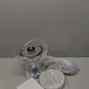 Ceiling Fans with Lights, 33 Inch Low Profile Ceiling Fan with Light and Remote Control, Flush Mount, 3CCT, Dimmable, Noiseless, Reversible, Silver Small Ceiling Fan for Bedroom Indoor/Outdoor Use