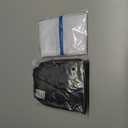 Carer Adult Diaper Cover Noiseless Leakproof Underwear Cover Durable, Lightweight Waterproof Underwear for Incontinence (M, Black)