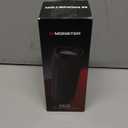 Monster Bluetooth Speaker, Wireless Portable Outdoor Bluetooth Speakers, 60W True Wireless Stereo IPX8 Waterproof, Dual PairingBluetooth 5.4 Built-in Mic, Black