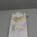 Wfmolcand 30 Pack of 10 Inch White Unscented Taper Candles-8 Hour Long Burning Dripless Table Candles for Wedding, and Home Decoration