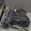 Pozico Ear Piercing Pillow with Hole  Butterfly Shape Side Sleeper Pillow for Ear Pain Relief, CNH, Surgery Recovery  Adjustable Filling, Ergonomic Support & Washable Cover, Black