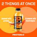 Protein2o Hydration Drink - 2-in-1 Liquid Clear Whey Protein Isolate and Electrolyte Drink - 20g Protein, Vitamins B5, B6 - Post-Workout Recovery - 16.9 Fl Oz - 12 Count Orange Mango