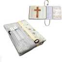 Bible Cover Case for Women,Bible Bag,Bible Study Supplies,Book Lovers Gifts for Women Readers