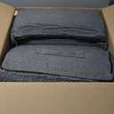 Dog Stairs for Small Dogs & Cats 18" H, 4-Step Non-Slip Dog Steps for Bed, Sofa and Chair, Pet Stairs with High Density Foam, Grey